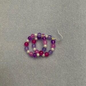 Handmade beaded earrings